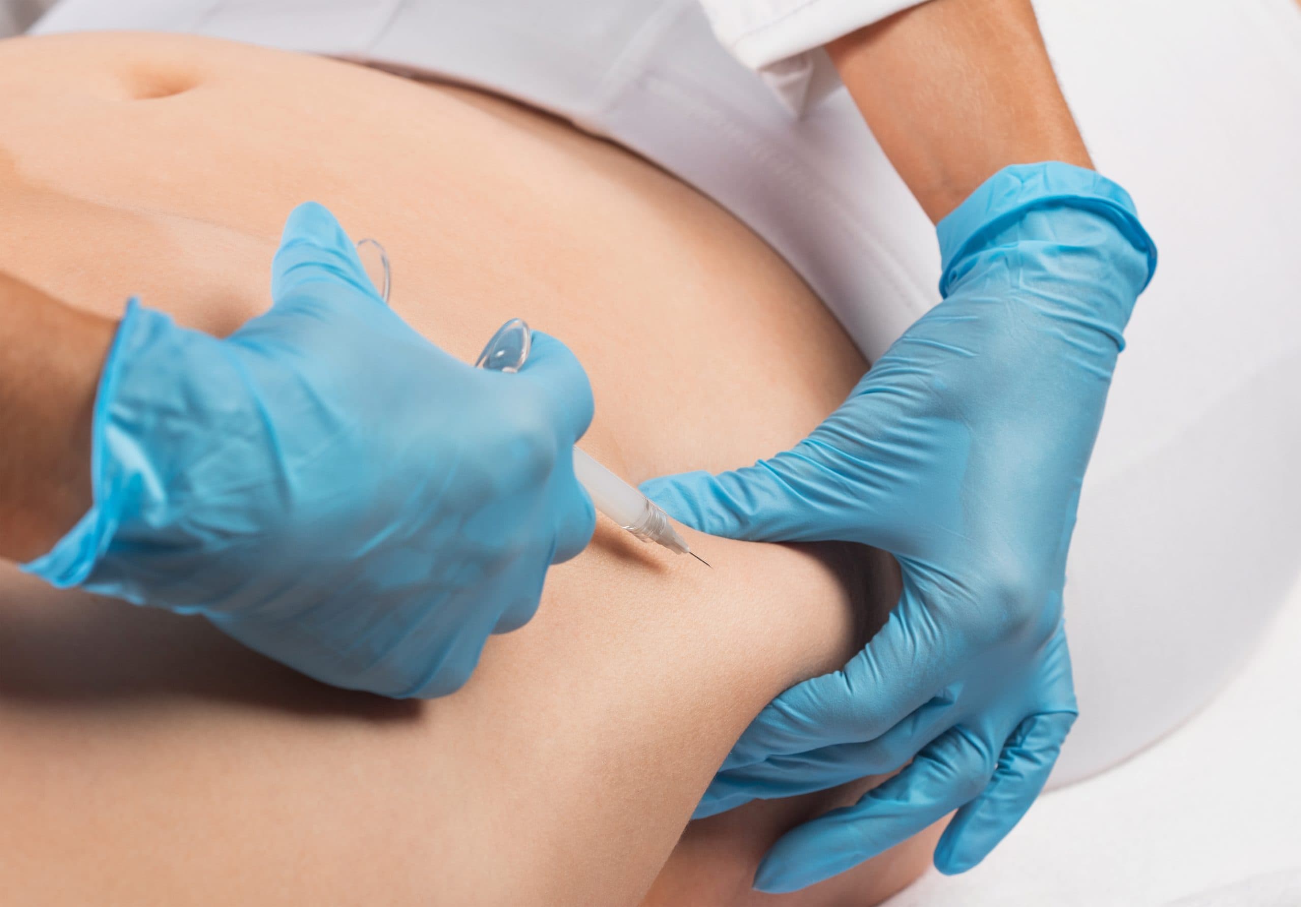 Ultrasound-guided hip injection